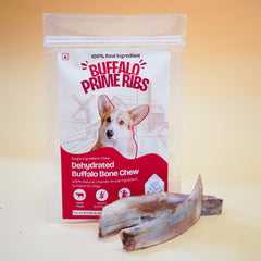 Buffalo Prime Ribs Bone Chew Dehydrated Natural Healthy Dog Treat