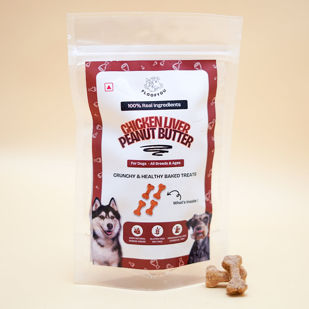 Chicken Liver Peanut Butter Natural Healthy Dog Treat