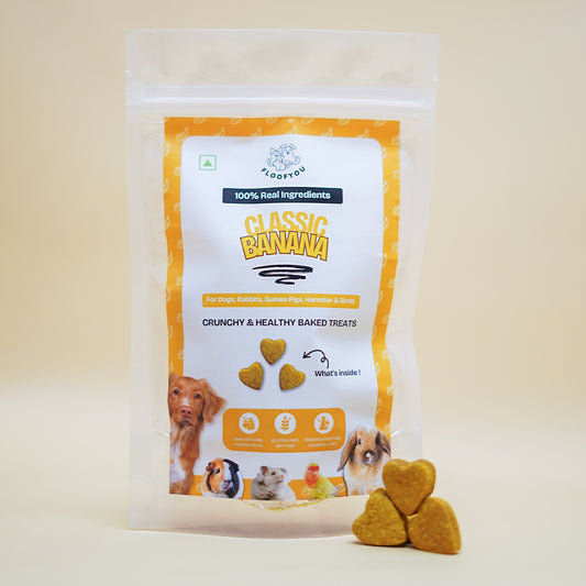 Banana Pure Veg Natural Healthy Treat for Rabbits, Guinea Pigs, Hamsters, Birds & Small Animals