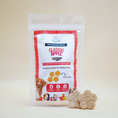 Apple Pure Veg Natural Healthy Treat, Cookies, Biscuits & Snacks for Rabbits, Guinea Pigs, Hamsters, Birds & Small Animals