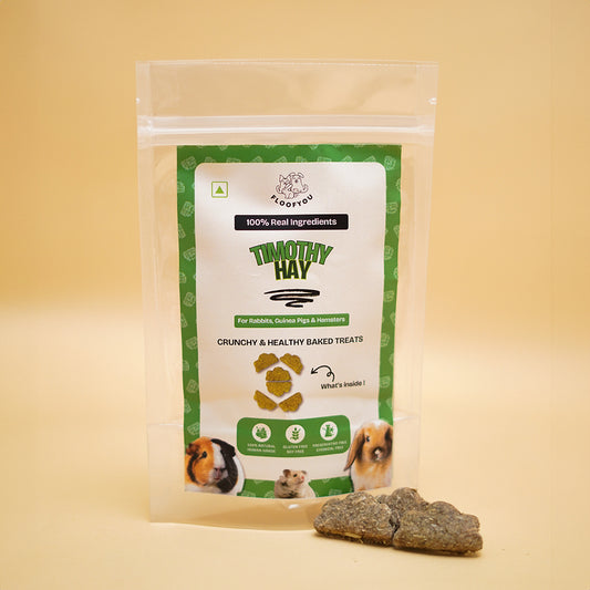 Timothy Hay Pure Veg Natural Healthy Treat, Cookies, Biscuits & Snacks for Rabbits, Guinea Pigs, Hamsters & Small Animals