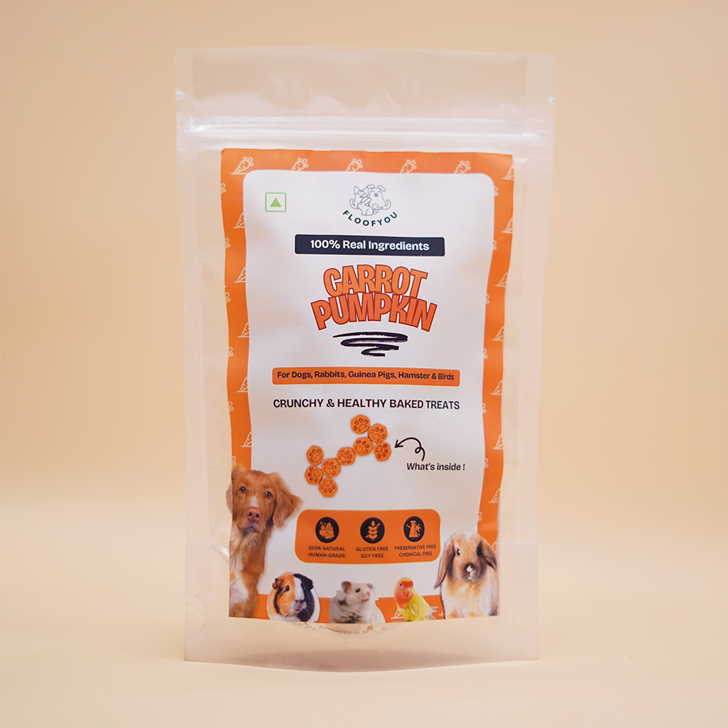 Carrot Pumpkin Pure Veg Natural Healthy Dog Treat