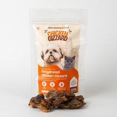 Chicken Gizzard Jerky Dehydrated Natural Healthy Dog Treat