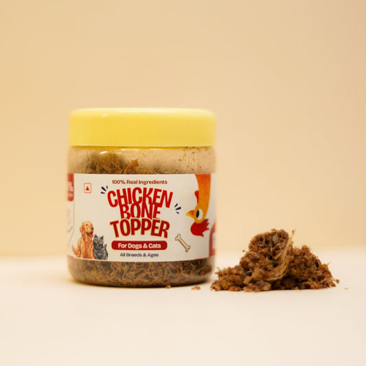 Chicken Bone Food Topper Meal Seasoning Natural Healthy Supplement for Cats