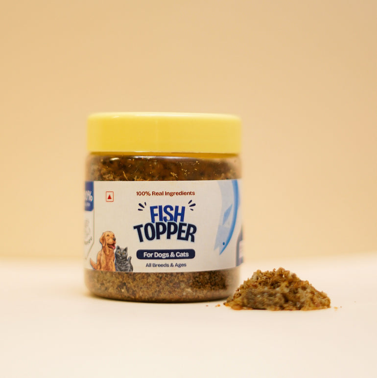 Fish Food Meal Topper Natural Healthy for Dogs