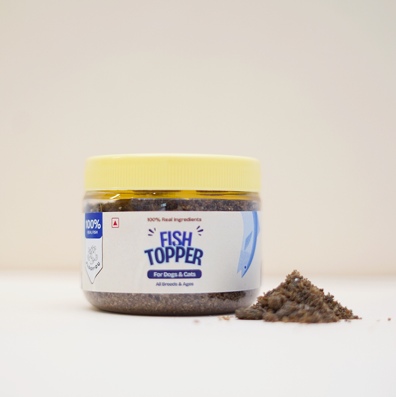 Fish Food Meal Topper Seasoning Natural Healthy for Cats