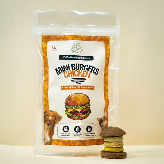 Mini Burgers Chicken Natural Healthy Dog Treat