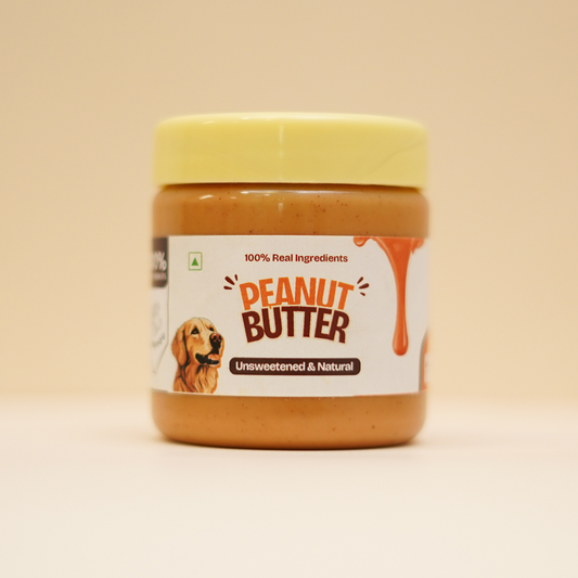 FloofYou Peanut Butter Natural Healthy Dog Treat