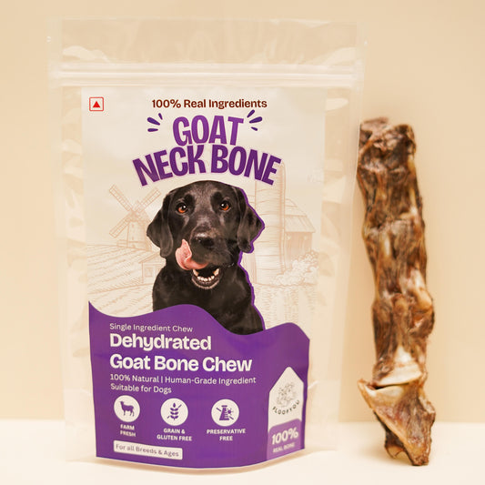 Goat Neck Bone Dehydrated Natural Healthy Dog Treat and Chew