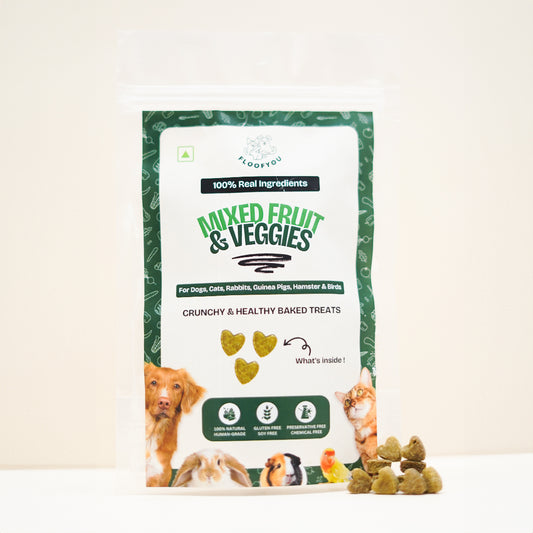 Mixed Fruit & Veggies Pure Veg Natural Healthy Cat Treat, Biscuits & Cookies